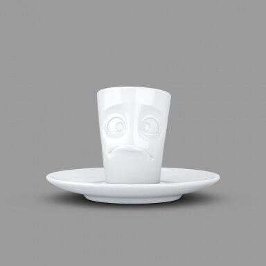 Espresso puodelis TASSEN BAFFLED - niūrus Espresso puodelis TASSEN BAFFLED - niūrus