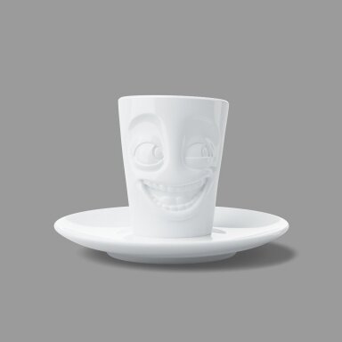 Espresso puodelis TASSEN JOKING - juokaujantis Espresso puodelis TASSEN JOKING - juokaujantis