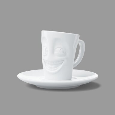 Espresso puodelis TASSEN JOKING - juokaujantis Espresso puodelis TASSEN JOKING - juokaujantis