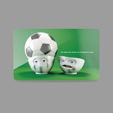 Pjaustymo lentelė "Pakvaišę dėl futbolo"
